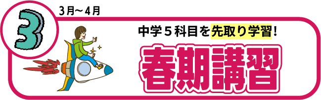 春期講習 見出し画像